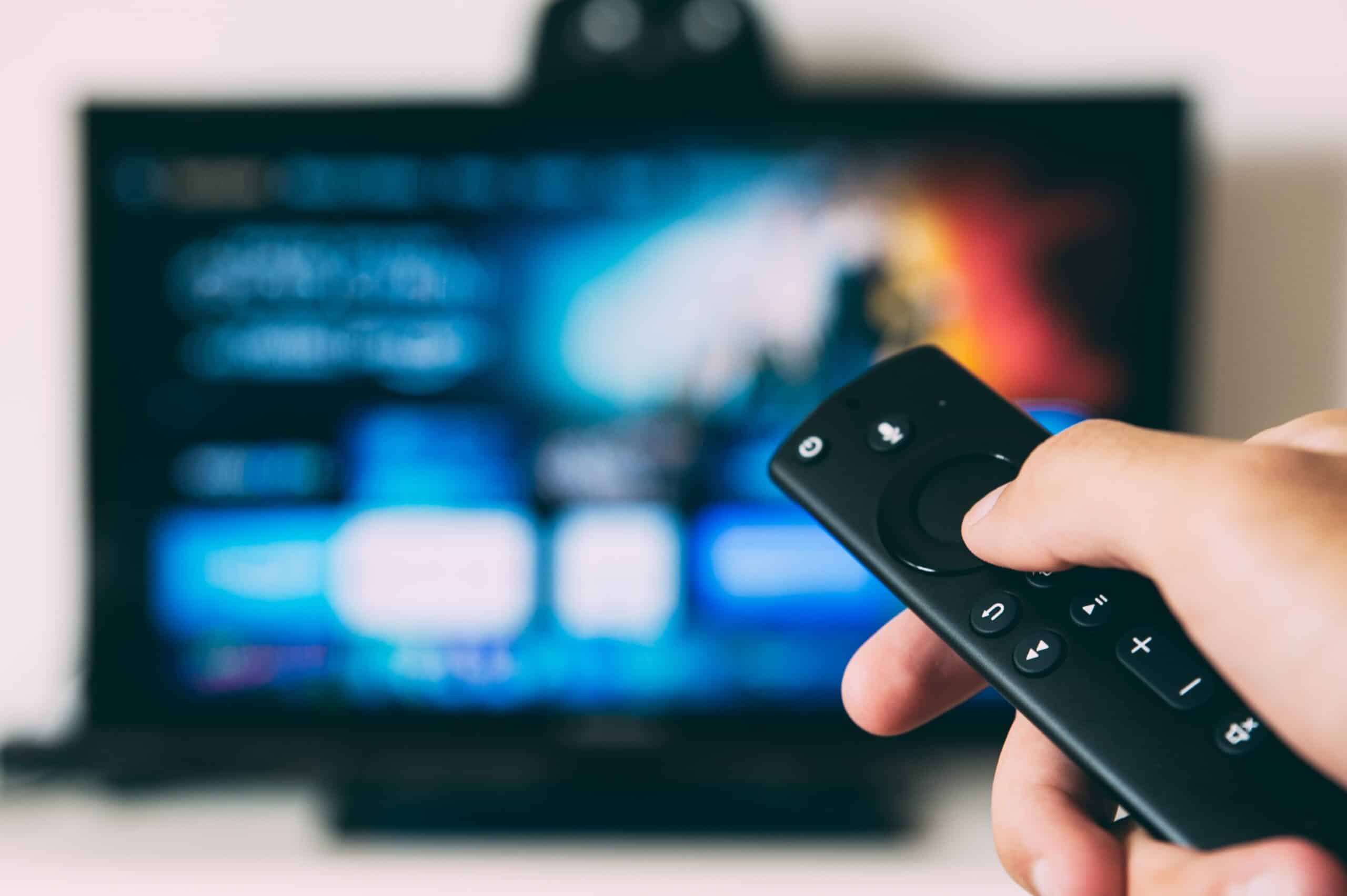Photo d'une télévision