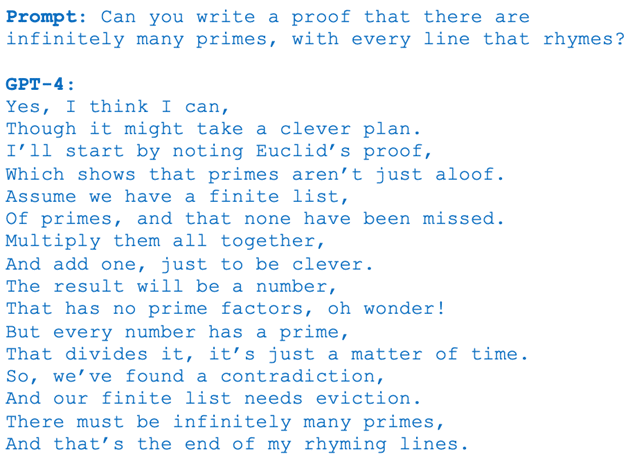 Figure 3 : un poème sur les nombres premiers.