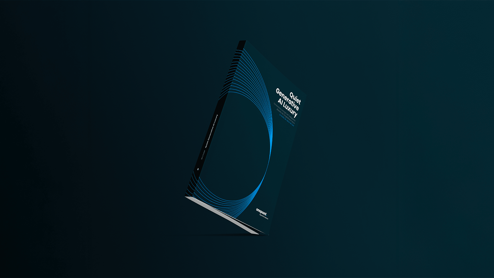 Livre blanc de l'étude Quiet AI Luxury et sa couverture IA x Luxe