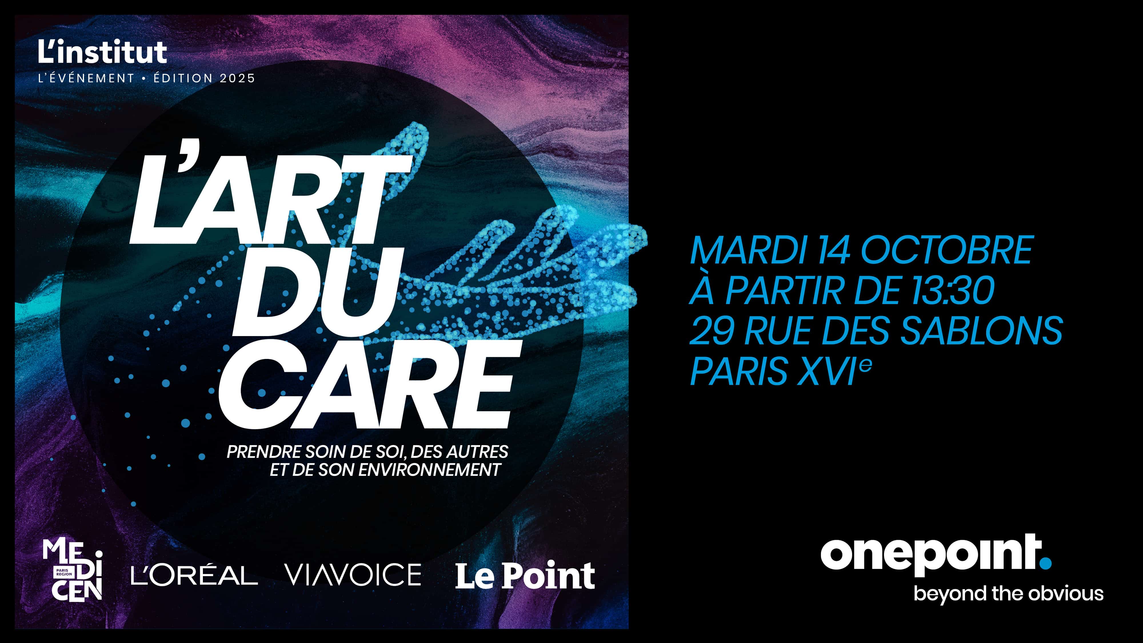 Save the date Événement annuel de l'institut 2025