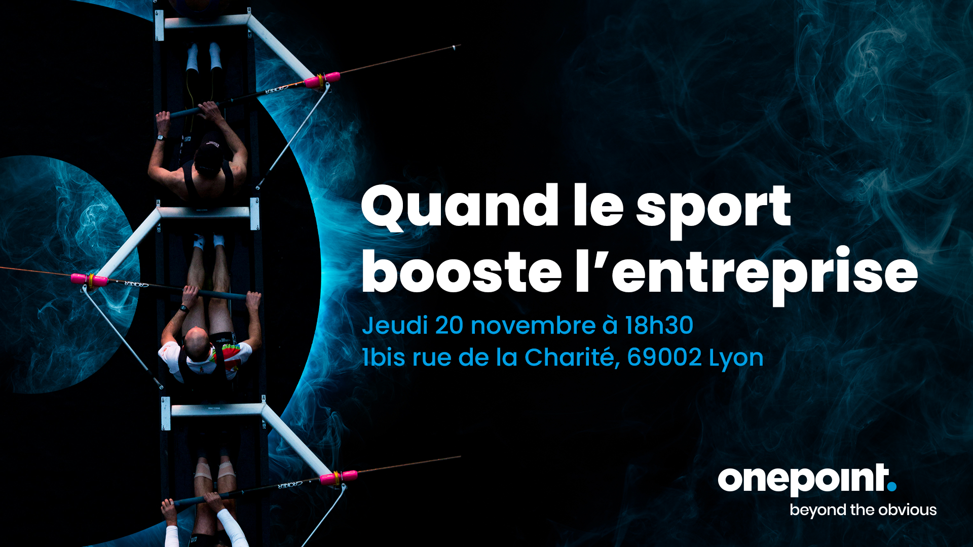 Quand le sport booste l'entreprise jeudi 20 novembre 2025 chez Onepoint à Lyon, 1 bis rue de la Charité